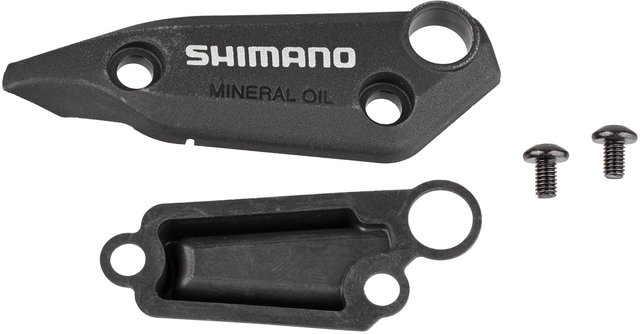 Shimano Unidad de tapas para tanques de compensación BL-M395 - negro/izquierda