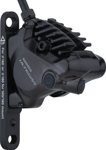 Shimano Ultegra BR-R8170 + Di2 ST-R8170 Scheibenbremse - anthrazit/Vorderrad/links (seitenspezifisch)