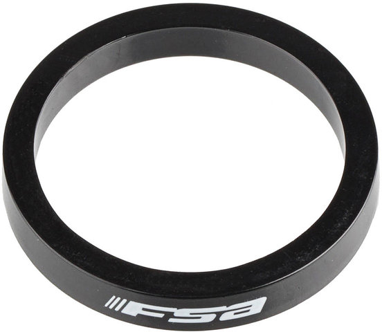 FSA Entretoise Polycarbonate 1 1/8" - noir/5 mm