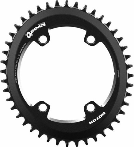 Rotor Plateau Q-RINGS 1x12 vitesses - noir | 40 | 40 