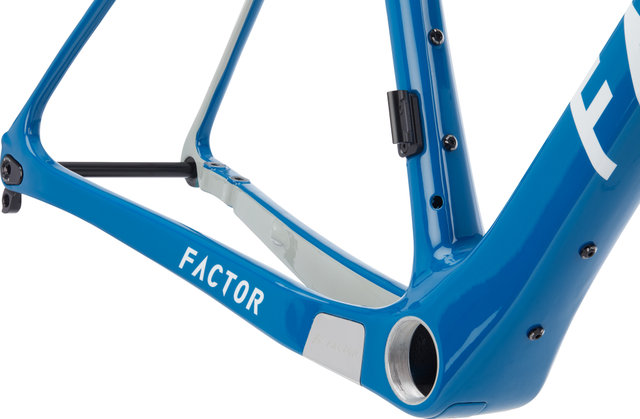 Factor Kit de Cadre en Carbone LS Disc Gravel - vintage blue/M/Axe Traversant 12 mm