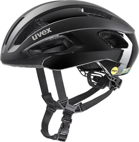 uvex Rise Pro MIPS Helm - black matt/52 - 56 cm