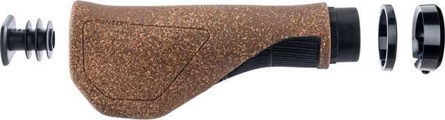 CONTEC Merge City Ergo Kork Lenkergriffe für Drehgriffschalter - braun-schwarz | 140 mm / 96 mm | one size