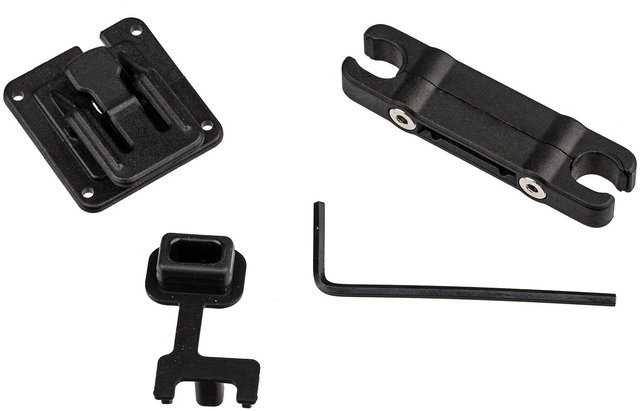 Sattelstrebenhalter für Rotlicht - schwarz/universal