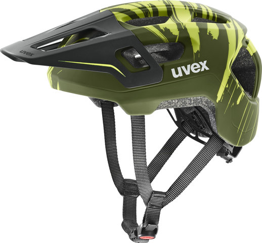 uvex react jr. Full-face helmet - dark olive matt | 52 - 56 cm