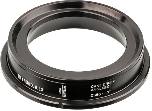 Cane Creek Lower Bearing Cup for AngleSet ZS56 - black/1.0°