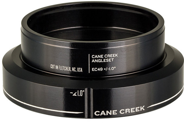 Cane Creek Lagerschale unten für AngleSet EC49 - black/1,0°