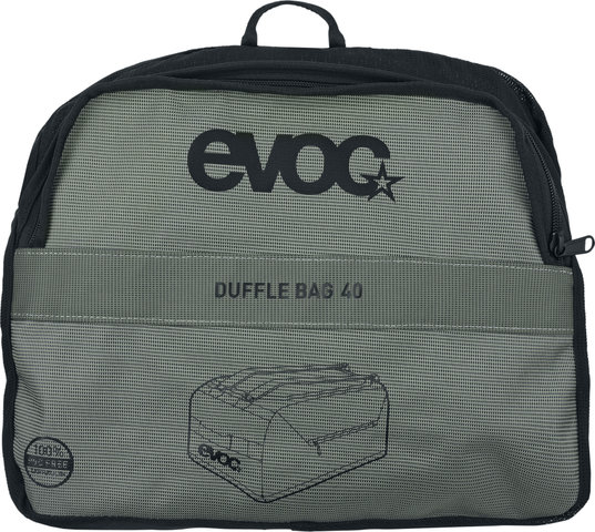 EVOC Sac de Voyage Duffle 40 - dark olive-black/40 