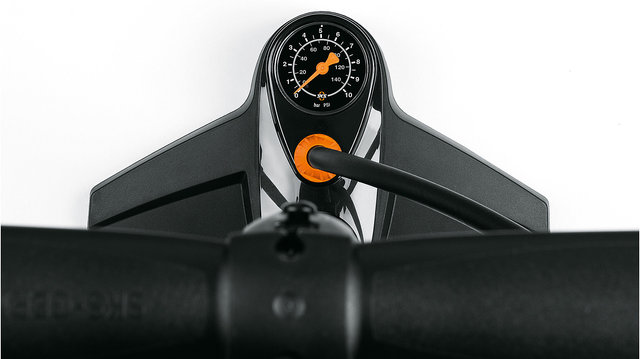 Pompe à Vélo Air-X-Press 8.0 - noir-orange/universal