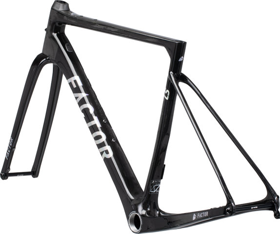 Factor Kit de Cadre en Carbone LS Disc Gravel - chrome/M/Axe Traversant 12 mm