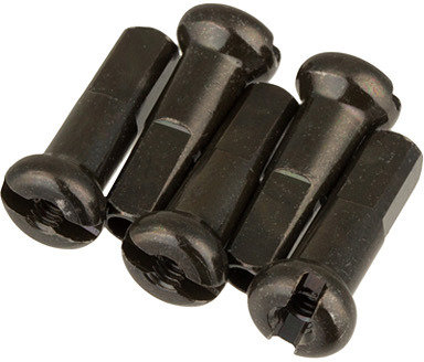 Pro Lock® Messing-Nippel 2,0 mm - 5 Stück - schwarz/14 mm