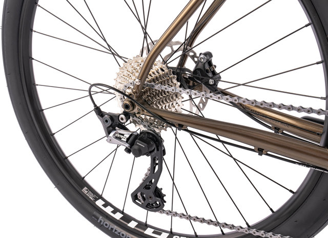 Bombtrack Audax bicicleta de gravel 27,5" - metallic dark brown/M/170,0 mm/27,5" (650B)/53 