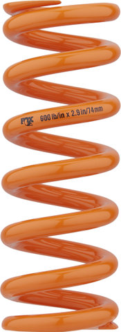 Fox Racing Shox SLS Super Light muelle de acero para 69 - 70 mm de recorrido - naranja/600 lbs