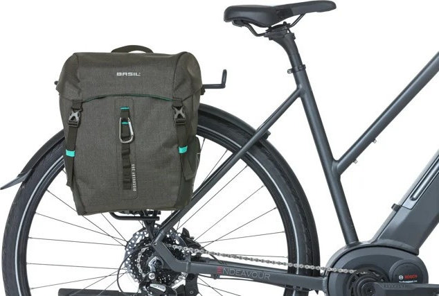 Basil Discovery 365D M Fahrradtasche - schwarz melee/9 l