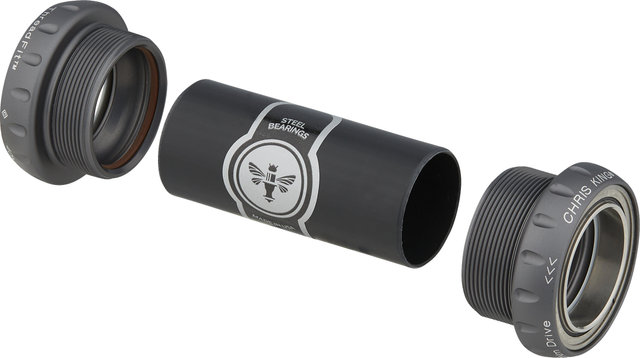 Chris King ThreadFit 24 Bottom Bracket - matte slate/BSA