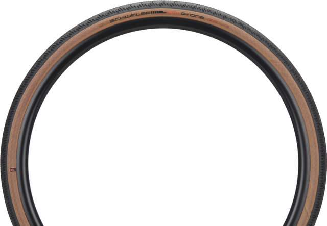 Schwalbe Pneu Souple G-One RS Evolution ADDIX Super Race 28" - noir-transparent skin/28 /40 /40-622/1.5 