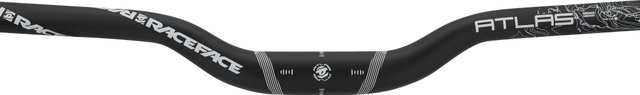 Race Face Guidon Courbé Atlas 1,25" 31,75 mm 31.8 - black/785 mm 8°