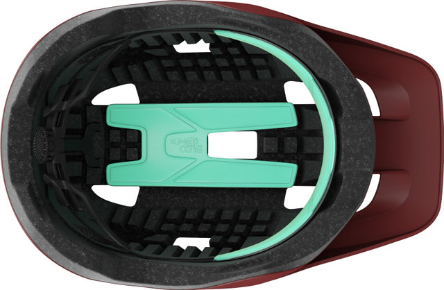 Lazer Lupo Kineticore Helm - matte maroon/55 - 61 cm