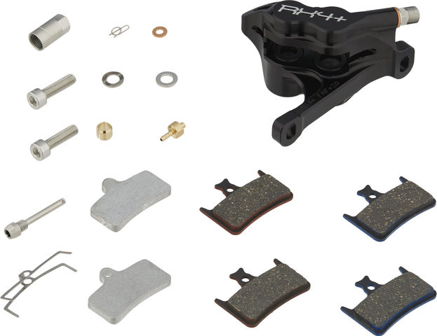 Hope Pinza de frenos RX4+ FM +20 para Shimano / Campagnolo - black/Rueda delantera/sin maneta de freno