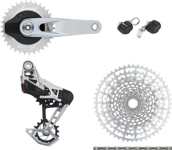 SRAM Groupe Collection Eagle Transmission 1987 AXS 1x12 Vitesses - 1987 edition silver/32, 34/170,0 mm/10-52/aucun