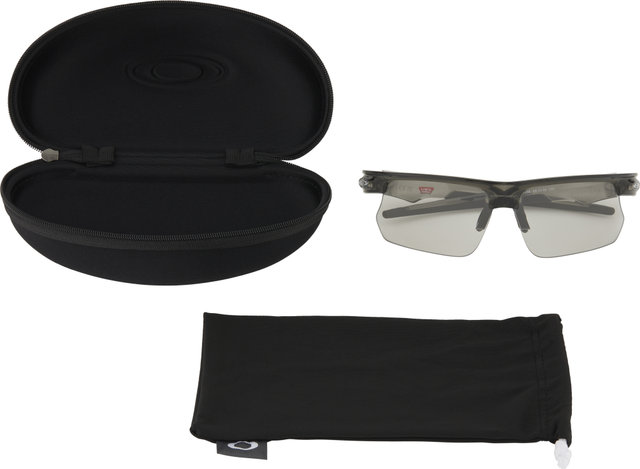 Oakley Lunettes de Sport BiSphaera Photochromic - grey smoke/clear to black iridium photochromic