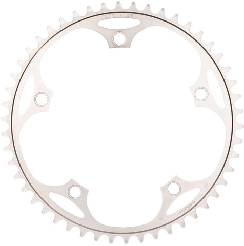 Dura-Ace Track FC-7710 5-Arm Singlespeed 1/2"x1/8" Chainring - grey/50 tooth