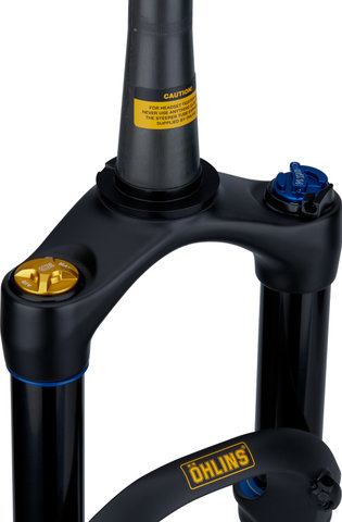 ÖHLINS Fourche à Suspension RXC34 m.1 Carbon Air Remote 29" Boost - black/Axe Traversant 15 mm/110 /44 /1 1/8" - 1,5" tapered/29"/110 mm