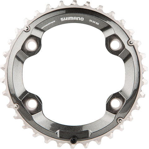 Plateau XT FC-M8000-2 11 vitesses - noir/34 dents