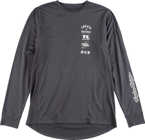 Troy Lee Designs Ruckus L/S Ride Tee Jersey - destroy carbon/M