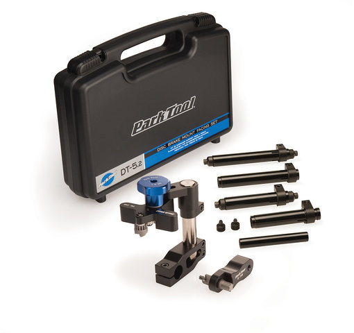 ParkTool DT-5.2 Disc Brake Mount Facing Set - black-blue/universal