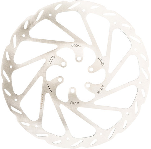 Avid G2 Clean Sweep 6-Bolt Brake Rotor for Juicy / Code / Elixir 1 / BB7 - universal/200 mm