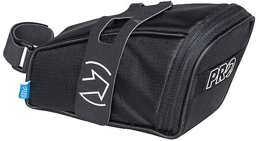 Mini/Medi/Maxi/Maxi Plus Saddle Bag w/ Strap Mount - black/1 litres