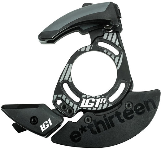 Guide-Chaîne LG1 Race Carbon avec Bashguard - carbone/ISCG 05 28-38 dents