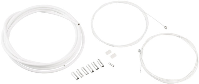 KCNC Shifter Cable Set - white/universal
