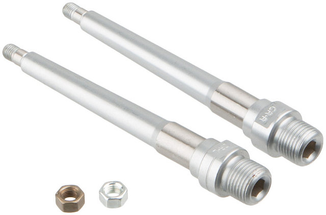 Steel Axles for V12 V2 re+li - silver/universal