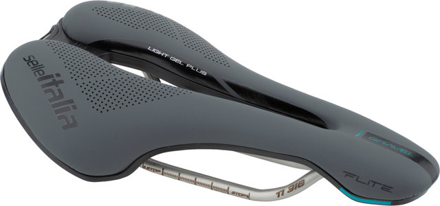 Selle Italia Selle Flite Boost TI316 Gravel Superflow - noir-gris/L