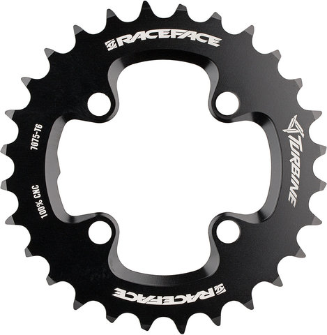 Race Face Turbine Chainring Set, 11-speed, 4-arm - black/24-38 tooth