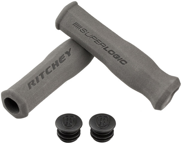 Ritchey Superlogic Ergo True Grip Grips - grey/130 mm