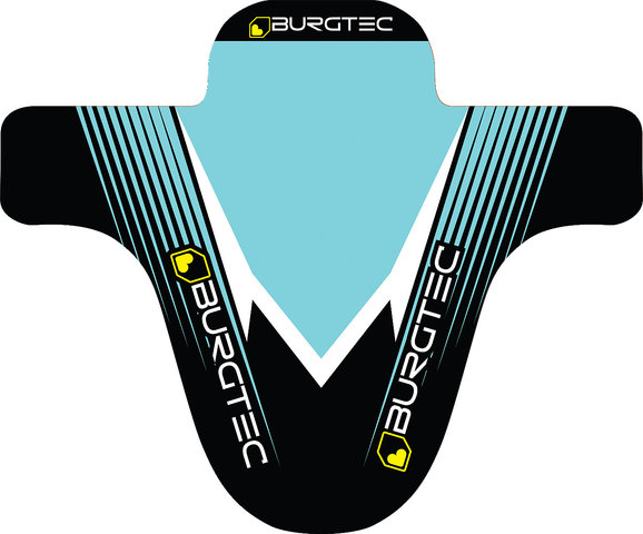 Burgtec Guardabarros de Moto - mint-black