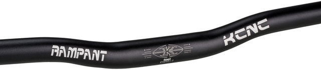 KCNC Rampant 15 mm 25.4 Riser Handlebars - black/710 mm 8°