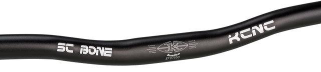 KCNC Guidon Courbé SC Bone 15 mm 25.4 - black/710 mm 8°