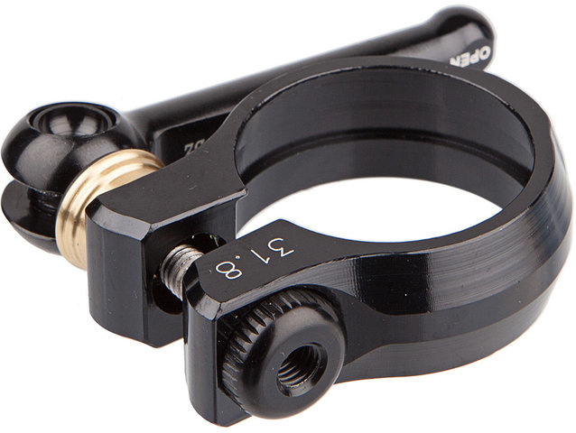 KCNC MTB QR SC12 Sattelklemme mit Schnellspanner - black/31,8 mm