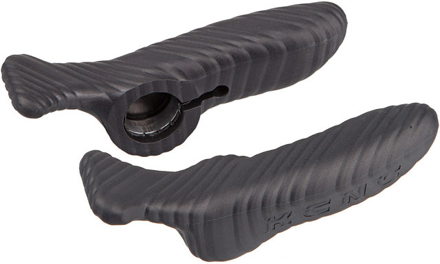 KCNC Cuernos Ergonomic Bar Ends - bluish black/universal