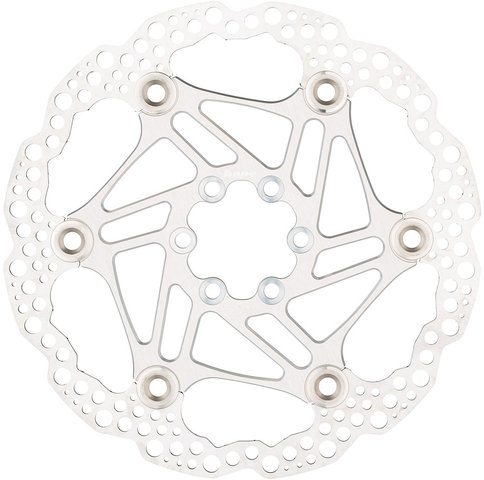 Bremsscheibe 6-Loch Floating - silver/180 mm
