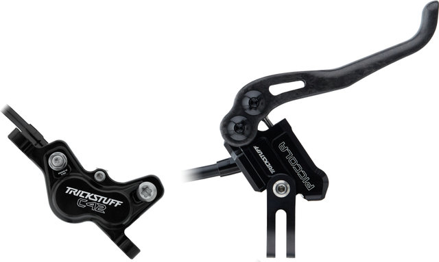 Trickstuff Piccola HD Carbon Front+Rear Disc Brake Set Post Mount - black / black/Set/left/right (side-specific)