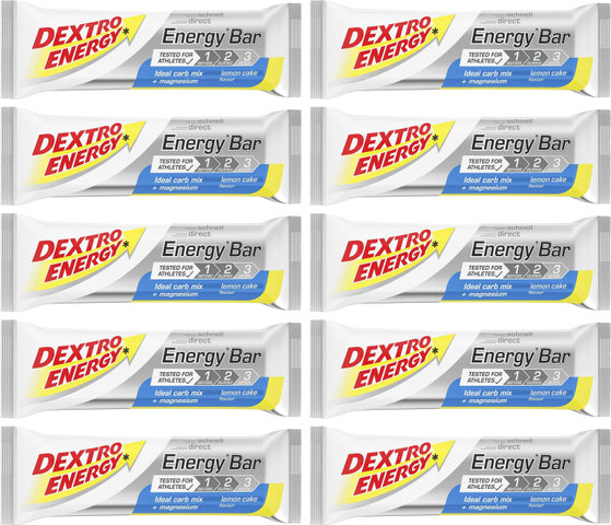 Dextro Energy Barre Energy Bar - 10 pièce - lemon cake