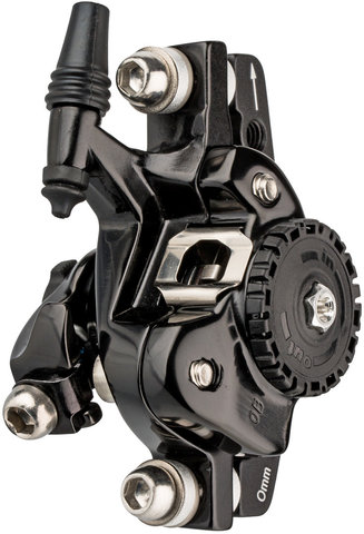 Avid BB7 Road S Scheibenbremse mit Bremsscheibe - black anodized/VR/HR 160 mm Scheibe