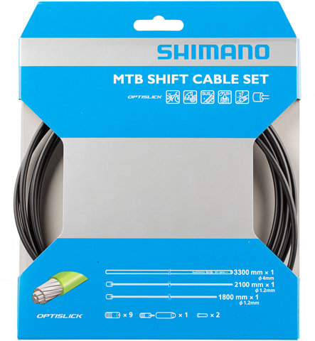 Shimano Set de cables de cambios OT-SP41 Optislick MTB - negro/universal