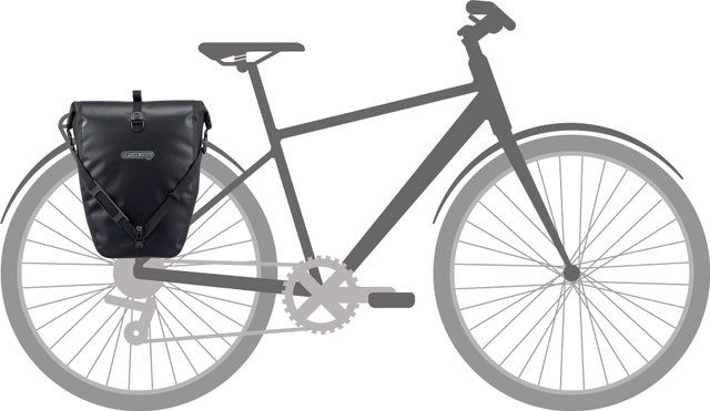 ORTLIEB Bicycle bag - black/20 l