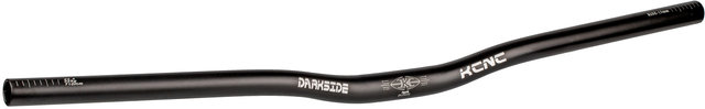 KCNC Darkside 15 mm 25.4 Riser Handlebars - black/710 mm 8°